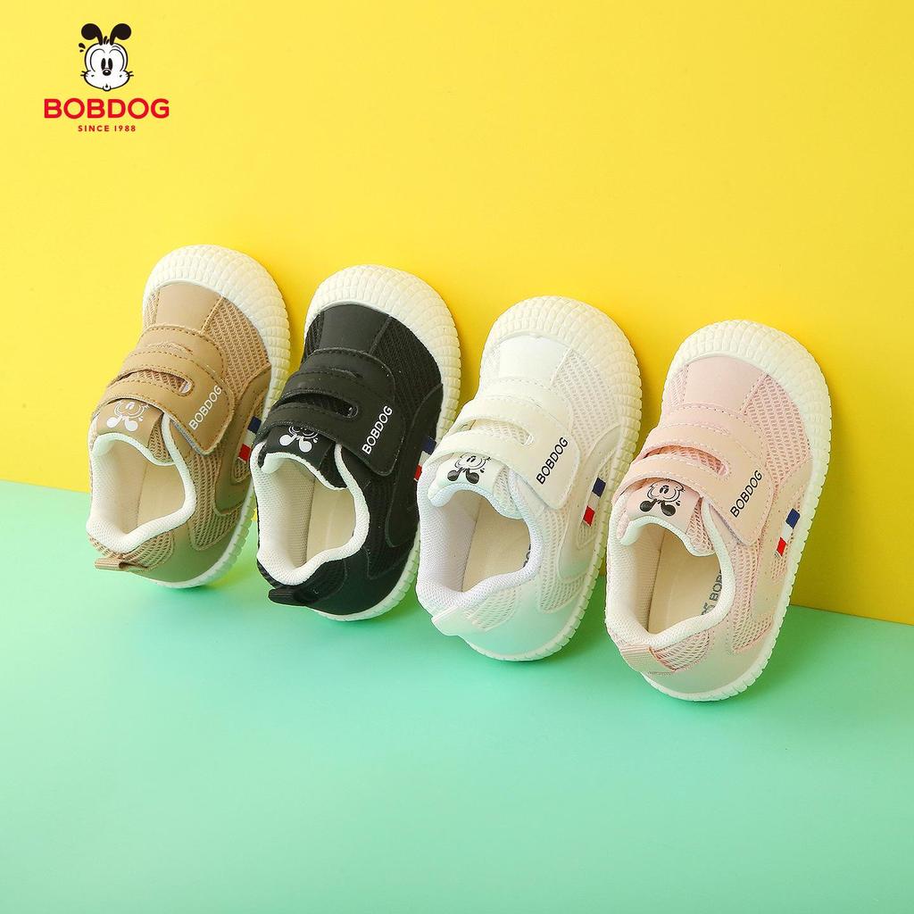 Bobodou Breathable Mesh Toddler Shoes - Soft Sole, Non-Slip, Unisex for Spring/Autumn