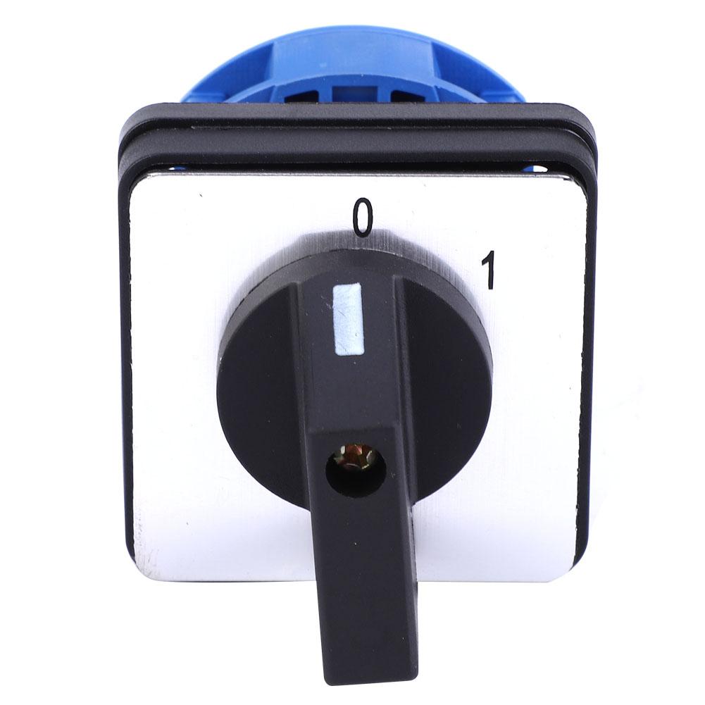 BERM BEM28251 C02 Universal Changeover Switch 690V 25A 2 Position Selector Rotary Cam Switch