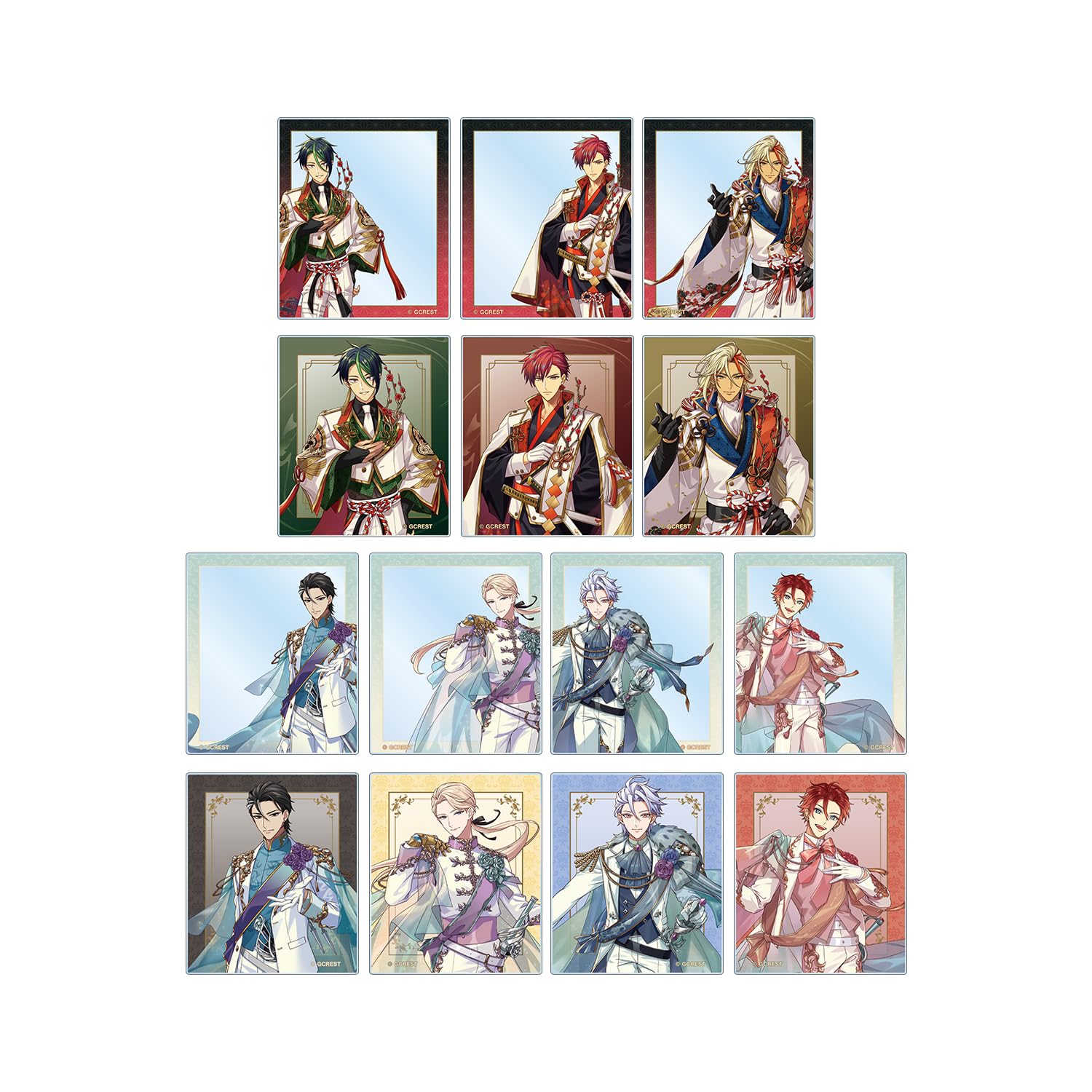 

Мечтательный Мастер и Незабываемая Черная Фея Коллекционные Акриловые Карты Коробка из 14