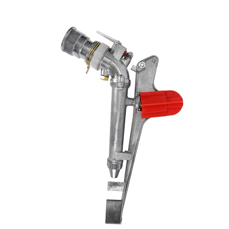 A34R 6Pcs 1.5 Inch Garden Impact Water 360 Degree Adjustable Sprinkler Durable Zinc Alloy