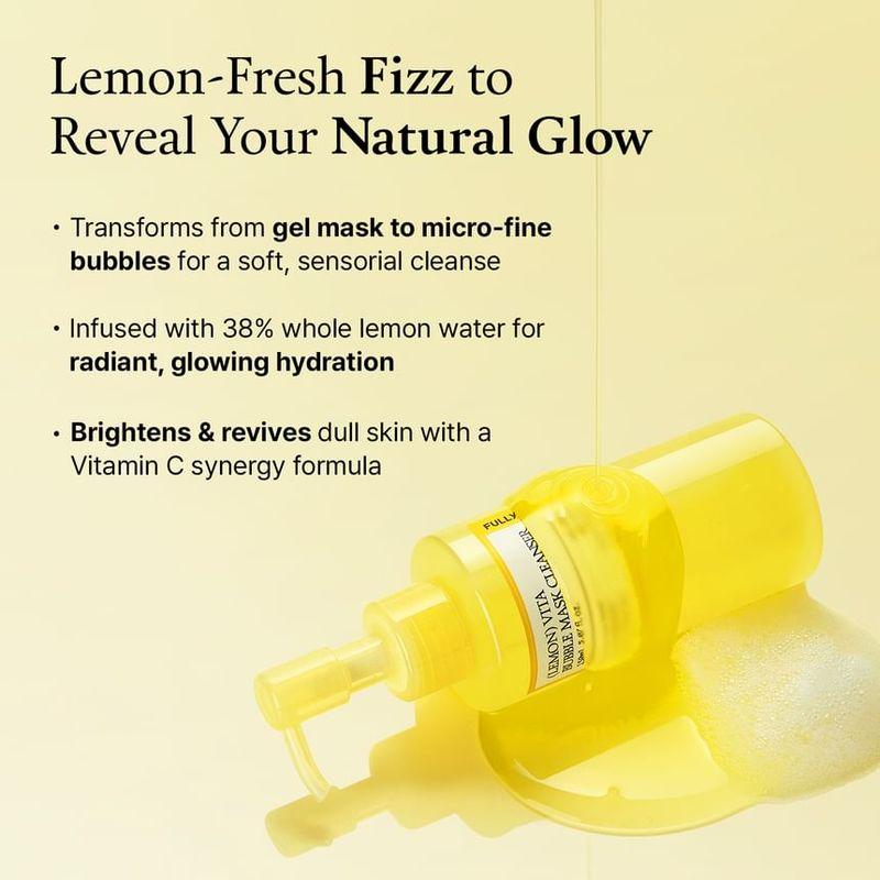 FULLY - Lemon Vita Bubble Mask Cleanser