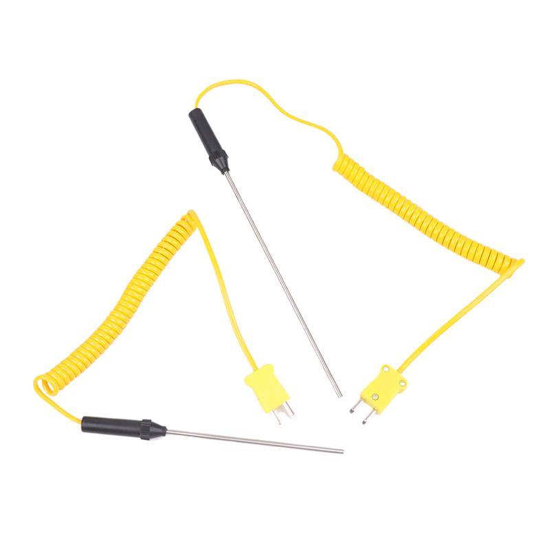 -50C Bis 1200C K-Typ Thermoelement Sensor Stecker 100/150/200/300/500Mm Fühler Sensor Mit Drahtkabel Temperaturregler