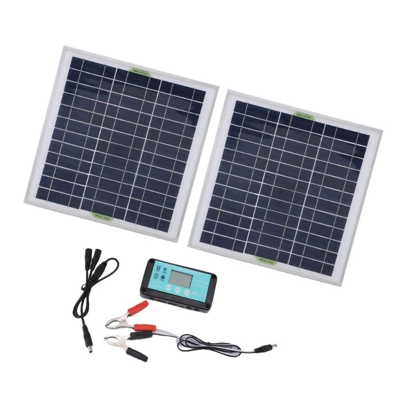 100W Solar Panel Kits Solar Panel Charging Portable Solar Battery Charging