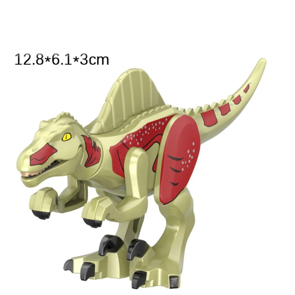 Jurassic Dinosaurier DIY Bausteine Velociraptor Velociraptor Rex Tyrannosaurus Pterosaurier Dilophosaurus Zubehör Steine Spielzeug