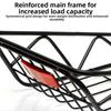 Easy To Install Student Riding Storage Basket Bicycle Basket  Electric Bicycles Accessories