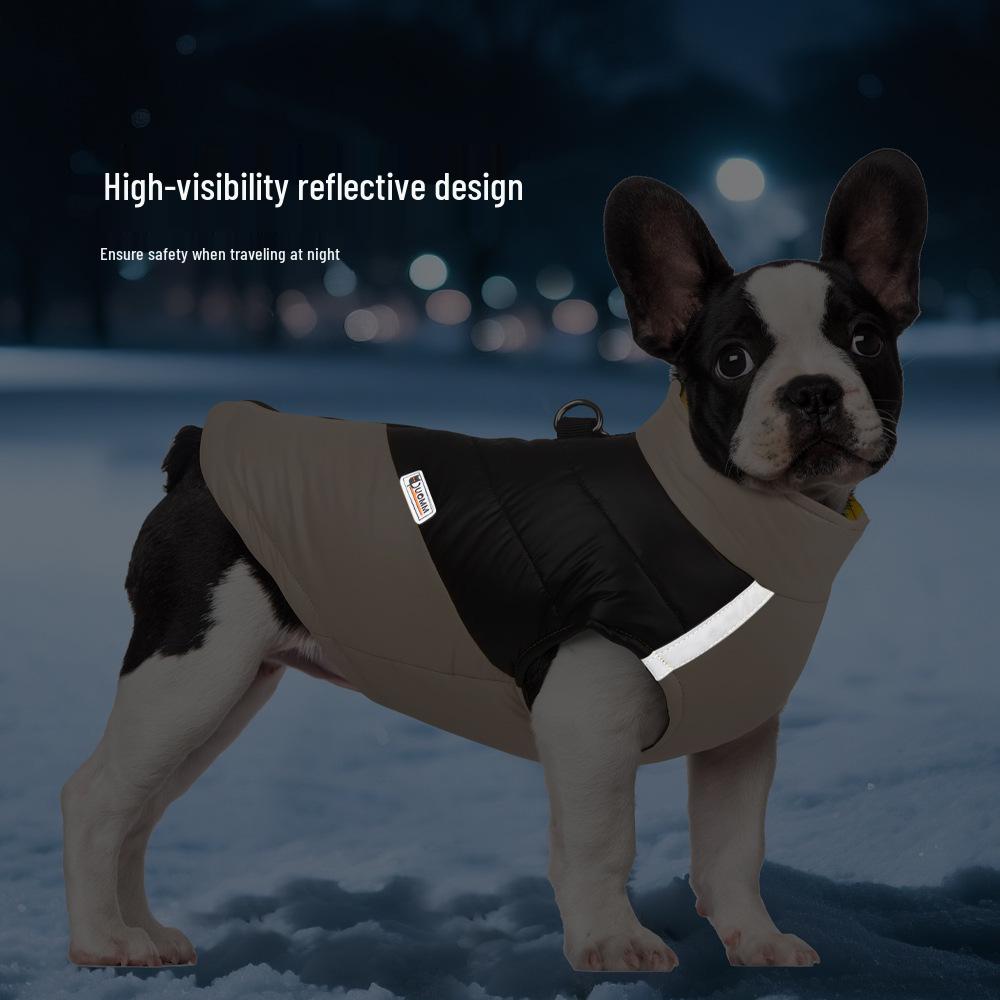 Waterproof Reflective Winter Cotton Dog Jacket - Warm, Comfortable Pet Coat