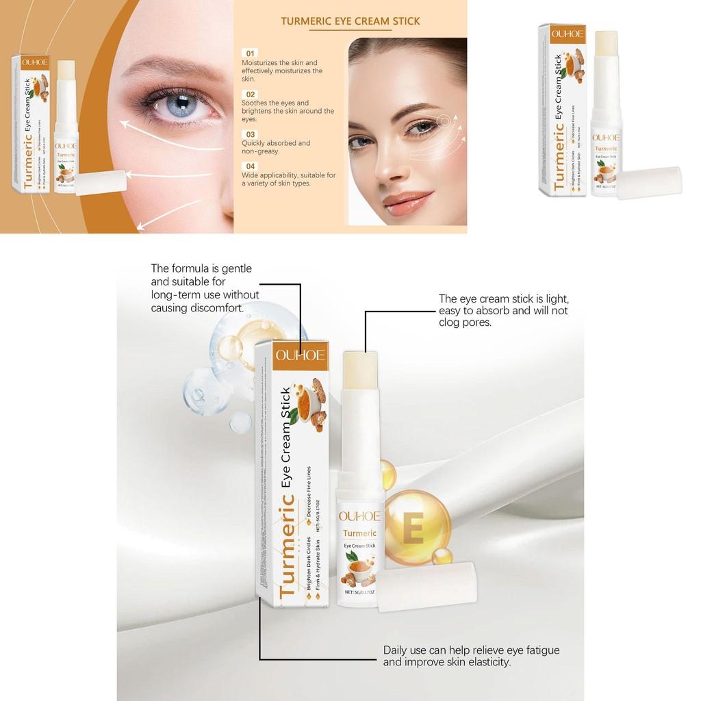 Ouhoe Kurkuma Retinol Augencreme-Stift für strahlende Feuchtigkeit und pflegende Pflege