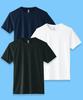 GLIMMER [3Pack] Air Cooling Soft Functional Cool Plain Short Sleeve T-Shirt