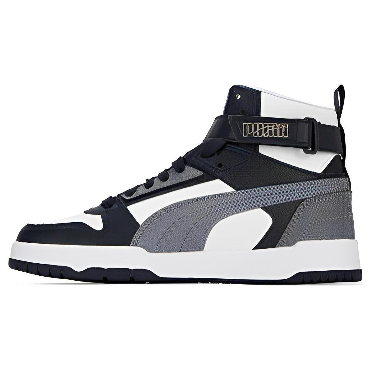 

Новые PUMA Rbd Game Черный Белый Серый 385839-09 35.5