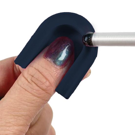 U-shaped Cat Eyes Magnet Tools Beginner Friendly Glass Bead Nail Art Magnet DIY Home Salon Women Cat Eyes Effects Gel Polish Nail Magnetic Tools