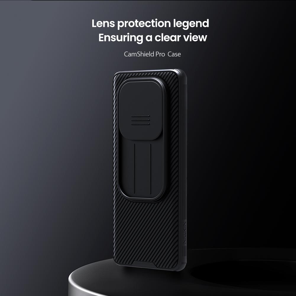 NILLKIN Camshield Pro Series for Xiaomi Redmi Note 14 Pro 5G/Poco X7 5G Case PC+TPU Slide Camera Lid Phone Cover