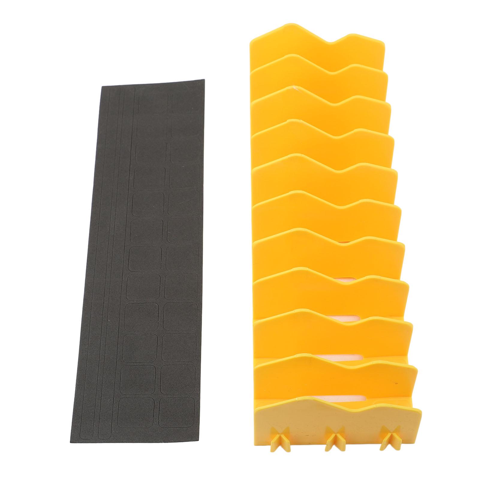 

Подставка для плоскогубцев Модульная конструкция Легкий доступ Экономия места Устойчивая основа Многоцелевой держатель-органайзер для плоскогубцев жёлтый