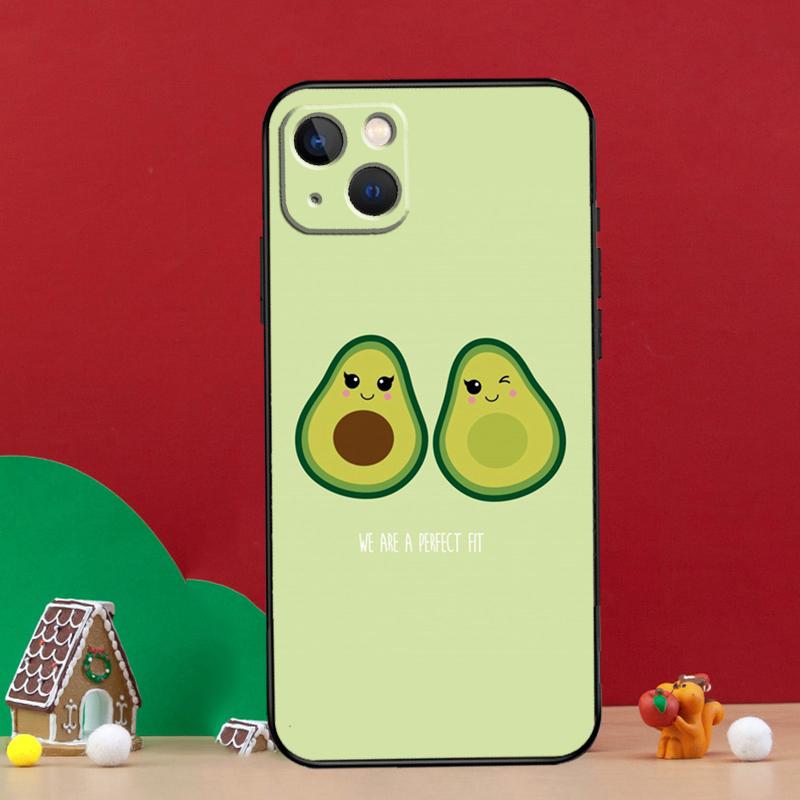 Funny Avocado Quotes Phone Case For iPhone 16 15 Pro 11 14 Pro Max 12 13 Mini XS X XR 16 Plus 16e Cover Coque