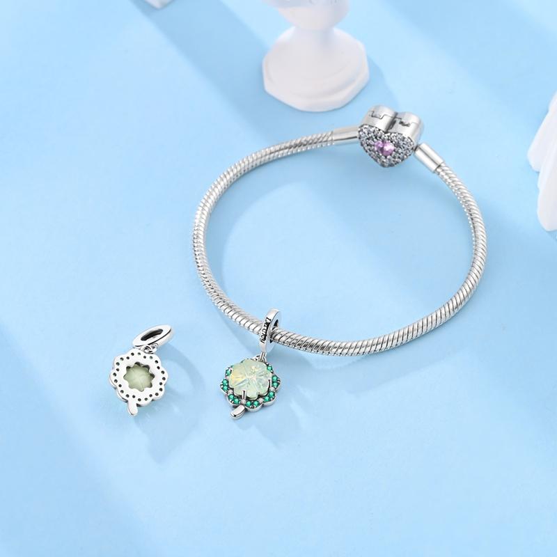 New Designedcopper Charms Pendants Fit Original Bracelet Diy Beads For Women Making Gift