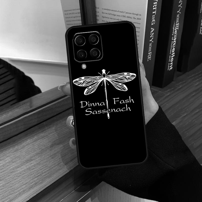 Outlander Sassenach Dragonfly Case For Samsung Galaxy M31 M21 M11 M20 M23 M54 M14 M34 M13 M52 M32 M12 M16 M36 M56 M15 M55