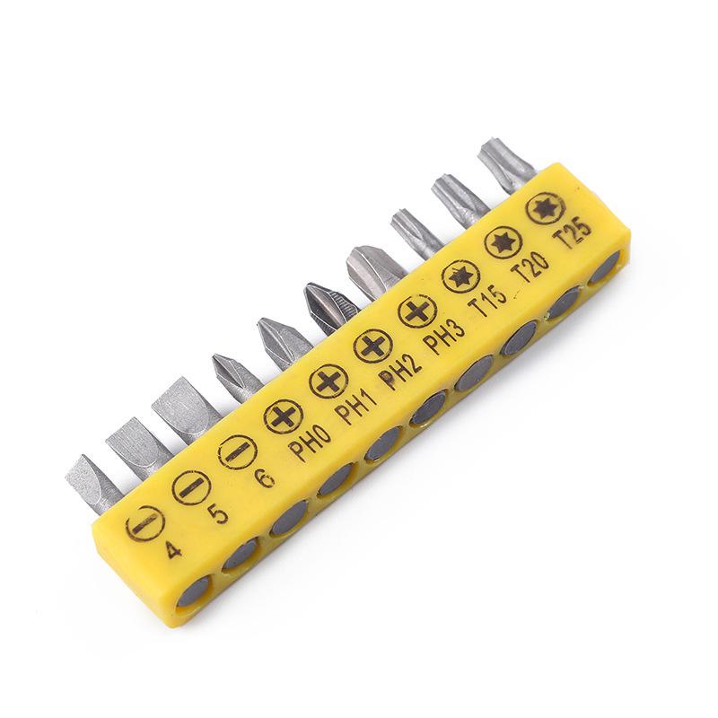 L-Shaped Right-Angle Dual-Use Screwdriver with Bit Handle