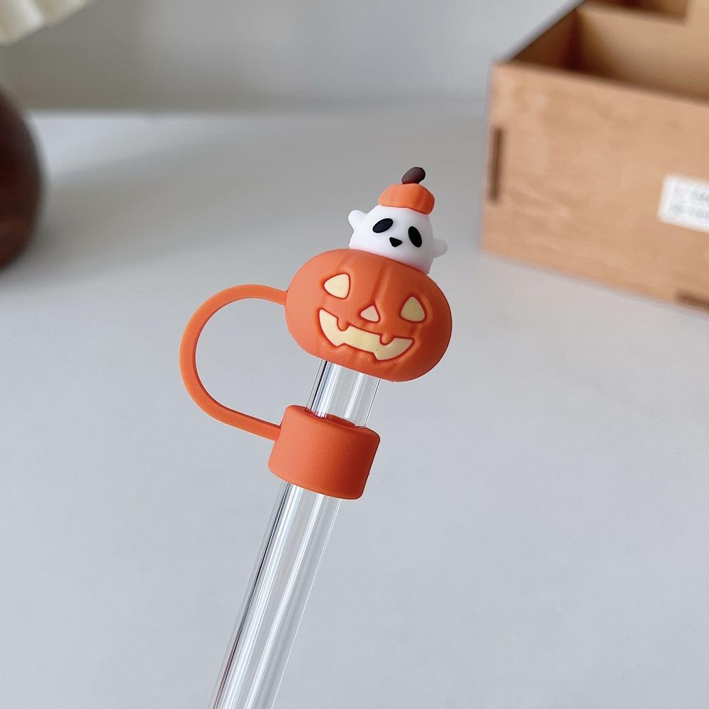 Cup Accessories Drinking Dust Cap Reusable Straw Tips Cover New Silicone Straw Plug  Cup