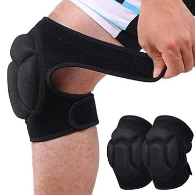 Protective Knee Pads Anti-slip Anti-Collision Thick Sponge Knee Sleeve for Volleyball Rock