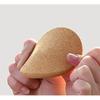 Roseelf Stylish Coaster Cork Wooden Thickness 5mm Diameter 10cm Round Type 100 Pieces Heat Resistant Non-Slip Drink Suitable DIY Decoration Edge Table