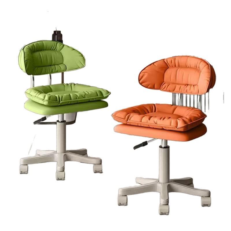 Reliable Beauty Stool Swivel Recliner with Casters for Home and Makeup