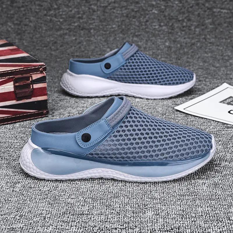 Fashion Trekking Men's Sandal Outdoor Beach Mesh Luxury Designer Expensives New Fashion Summer 2025 Japanese Buy Big Size Sale Male Shoe