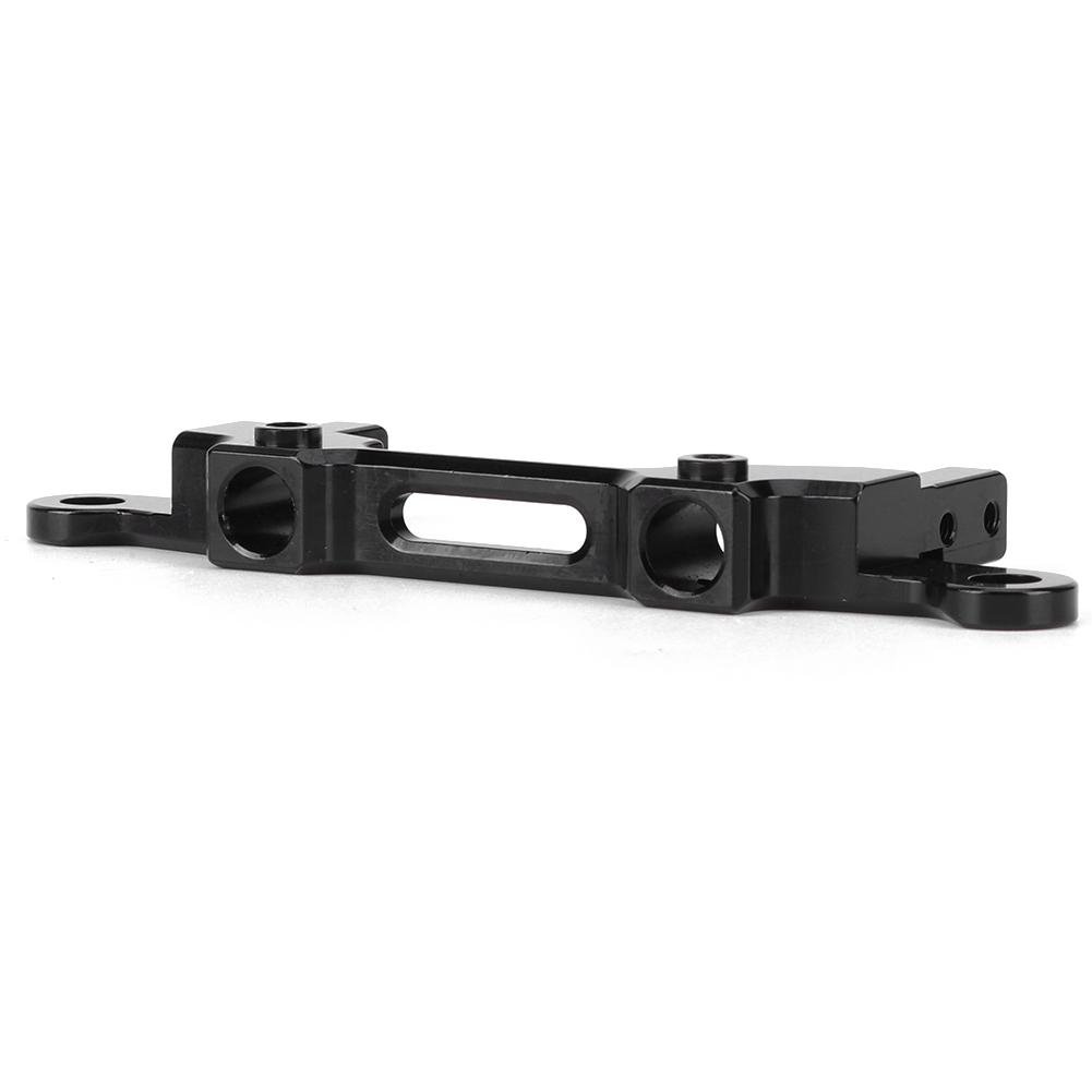 Aluminum Alloy Rear Bumper   Car Shell Column Mount Fit for 1 10 RC for Axial Scx10 III Black