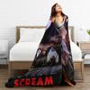 Scream Movie Horror Blanket Quality Warm Soft  Throw Blanket Winter Child Couch Bed Print Bedspread