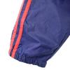 Adidas 80s Vintage Silver Tag 3 Lines Windbreaker M Navy Sports Jackets Men's Used