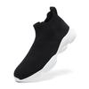Men's Elastic Running Shoes Breathable Mesh Walking Shoes Knitted Casual Sports Shoes Lightweight Trainers