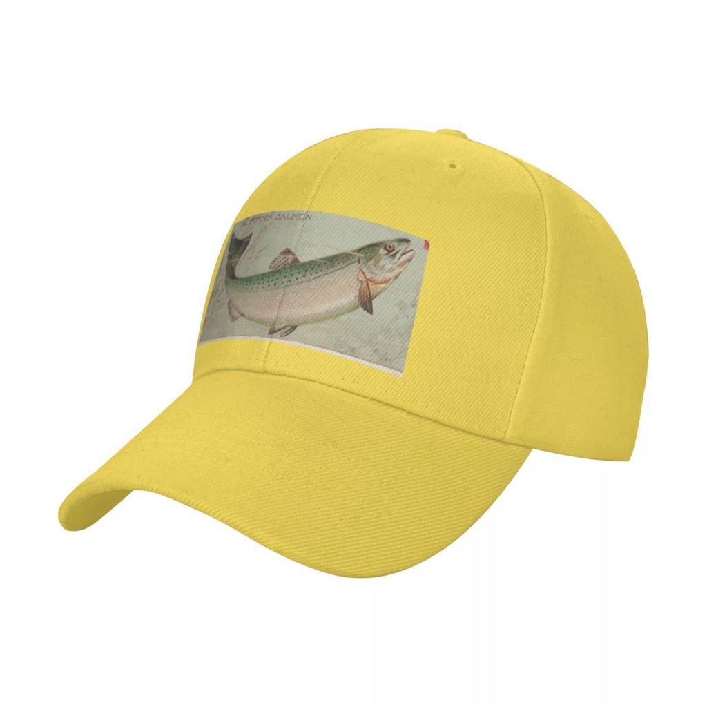 Fishing the Times Lachs Baseballkappe Anime Sonnenschirm Herren Hüte Damen