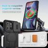 KEYSION Shockproof Armor Magnetic Case for Motorola MOTO G 5G 2025 Slide Camera Protection Kickstand Phone Cover for Edge 2025