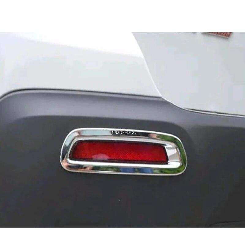 ABS cromat capac lampa de ceață din spate pentru Chevrolet TRAX TRACKER 2013 2014 2015 Capacul lămpii de ceață din spate Fogligh 2 buc.