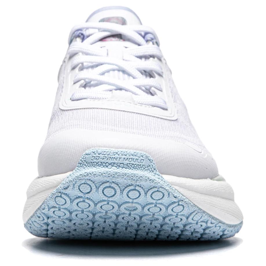 New LiNing Soft COOL Durable Breathable Low Top Casual Shoes Women's White AGLU050-6