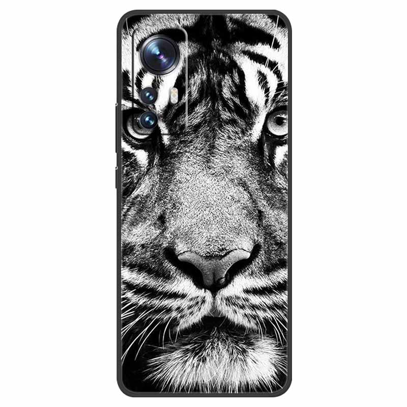 For Xiaomi 12 Lite 5G Case Shockproof Soft Silicone TPU Back Cover For Xiaomi Mi 12 Lite 5G Phone Case Mi12Lite 12Lite Cartoon