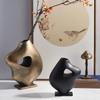 Irregular Abstract Vase Hollowed-out Stone Statue Ornaments Flower Vase Flower Arrangement Accessories Home Decoration