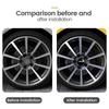 For Toyota 4pcs 56/60mm Car Wheel Center Hub Caps Emblem Stickers Tire Rim Covers Auto Accessories Crown Corolla YARIS L Auris LPTWX1