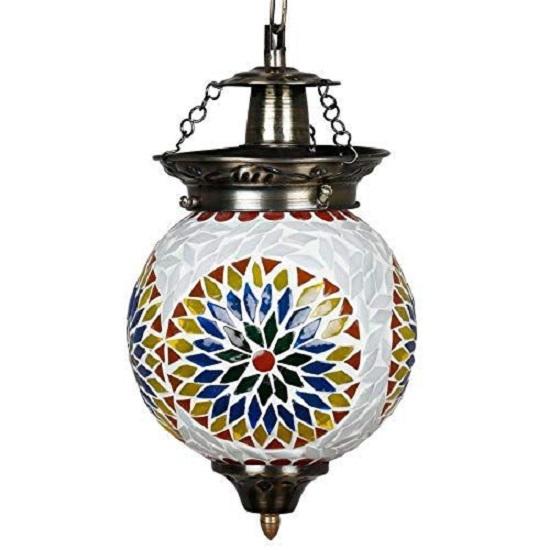 Spherical Shaped Glass Pendant/hanging Lamp