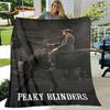 P-Coperta Morbida in Peluche Peaky Blinders Tommy Shelby,Coperta in Flanella Coperta Plaid per Soggiorno Camera da Letto Letto Divano Coperta da Picnic Bambino