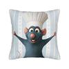 Pillow Cover Ratatouilles Graphic Cushion Cover  Cute Funny Pillow Case For Sofa Car Home Decor Pillowcases