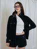 HHIPS Studded Knit Shorts (Black)