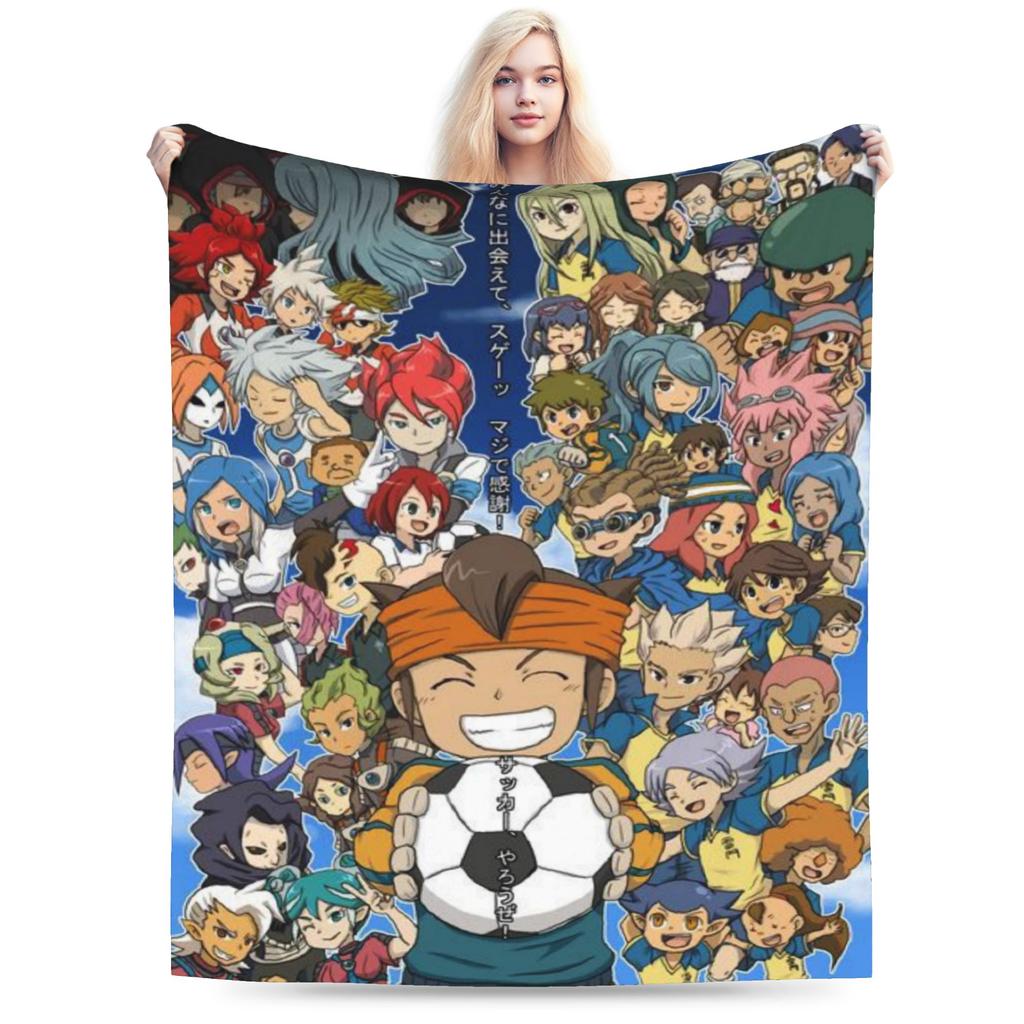 Stylish Inazuma Eleven: Victory Road Blanket Super Soft Flannel Comfortable Throw Blankets Machine Washable