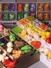 Xianci Kids' Pretend Play Mini Supermarket Vegetable & Fruit Rack Toy