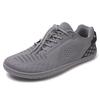 Unisex Wide Toe Box Barefoot-Style Running Shoes Breathable Flyknit Mesh Sneakers Walking Gym