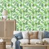 Tropical Leaves Wallpaper In Watercolor Style for Living Room and Bedroom 50x1000