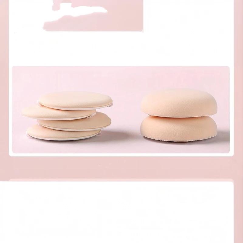 5Pcs Round Square Triangle Shape Makeup Sponge Puff Dry Wet Dual-Use Soft Cotton Candy Air Cushion Foundation Powder Puff