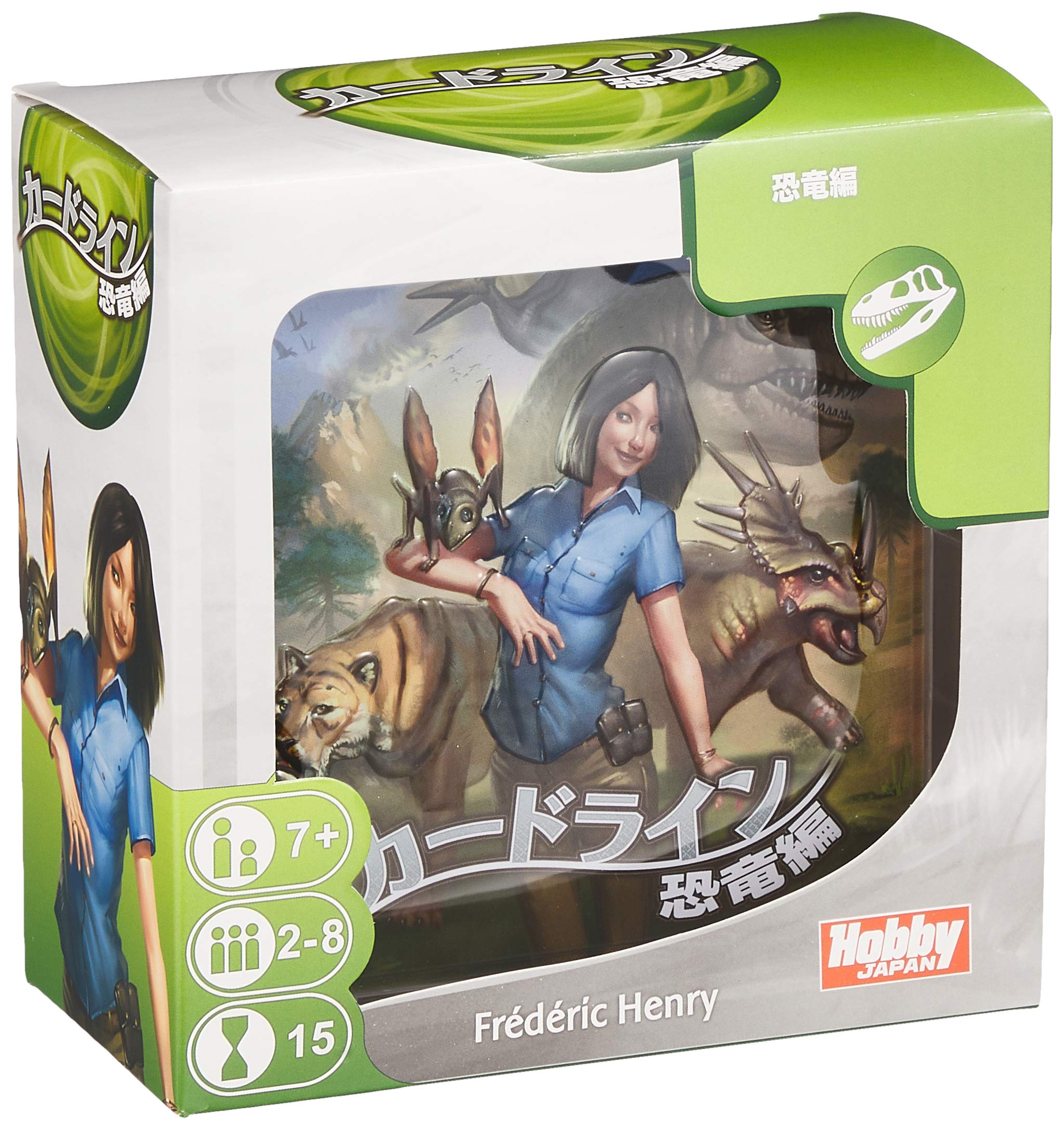 

Hobby Japan Dinosaur Edition Японская версия 15 для детей 7 лет и настольная игра Cardline: (2-8 игроков, минут, до)