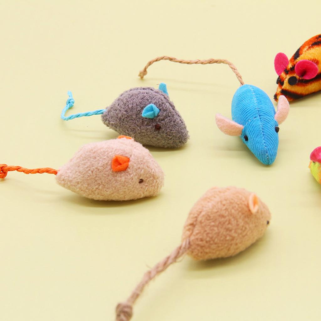 8 ks kočka myš plyšová hračka pro kočky koťátko s dlouhým ocasem pro kočku kousání kousací kroužek zvonek pro kočku na cvičení dárek