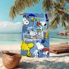 1pc Snoopys Rainy Day Adventure Microfiber Quick Dry Beach Towel Absorbent Soft Oversized Sand Free Towel for Travel Pool Gym Swimming Yoga 20a240