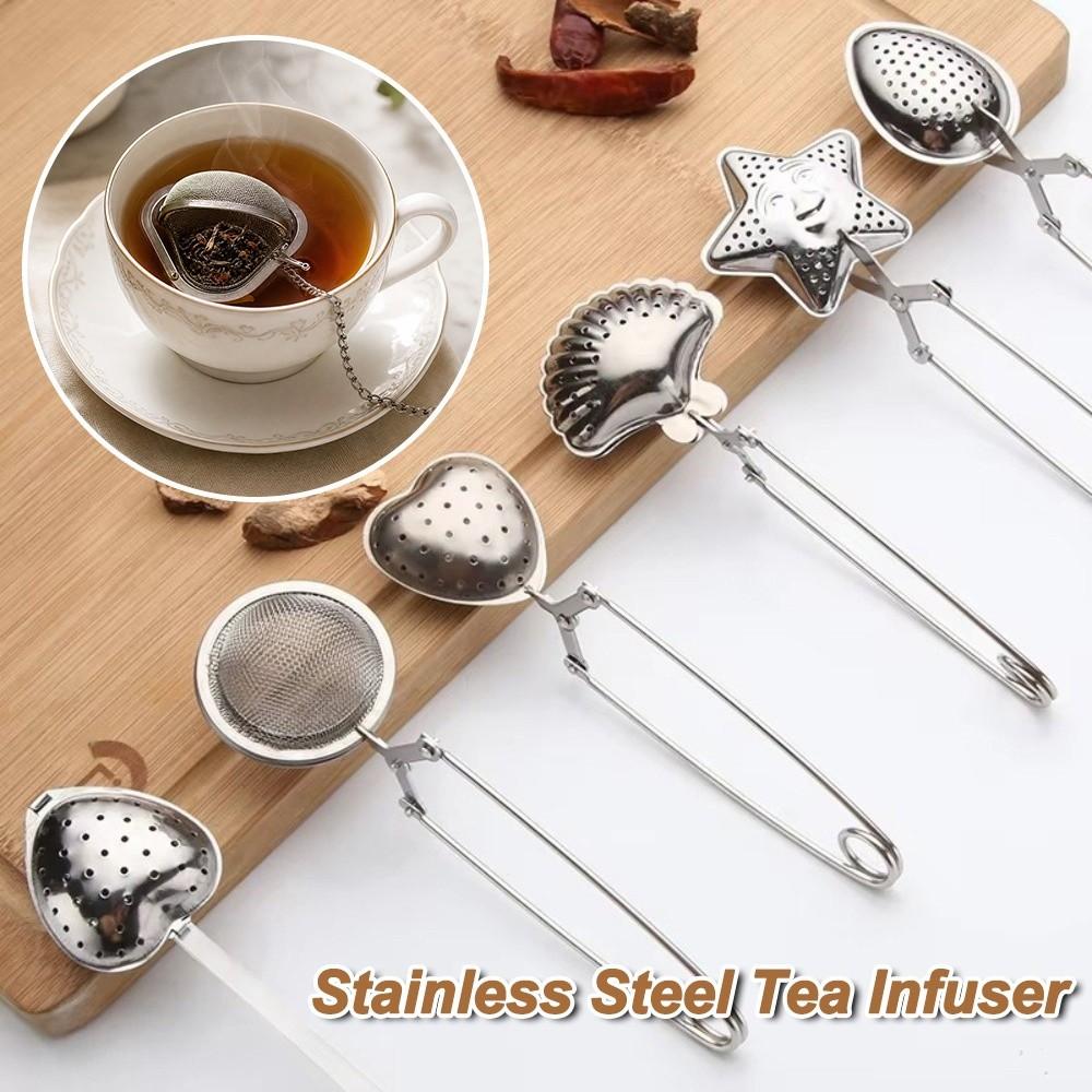 Creative Stainless Steel Tea Infuser Reusable Tea Bag Diffuser Mesh Tea Filter Teaware Tea Strainer Kitchen