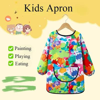 Polyester Art Bibs Waterproof Cooking Apron New Baking Bibs